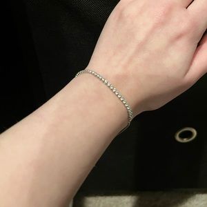 Pandora sparkling slider tennis bracelet